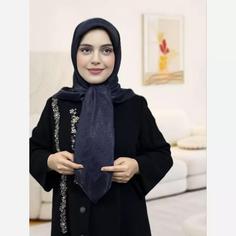روسری نخ ابریشم رنگی طرحدار