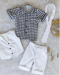 ست جلیقه شلوارک ۴ تکه مدل وریا برند شیکسون