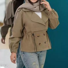 کت بهاره پاگون دار کمر گت زنانه مدل پاوین