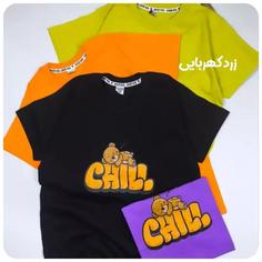 تیشرت بچگانه سایز 65 رنگی نخ پنبه