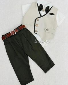 ست جلیقه شلوار پسرانه مدل نیهان برند شیکسون