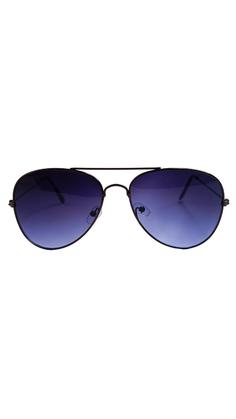 عینک آفتابی مردانه فریم فلزی آبی یووی 400