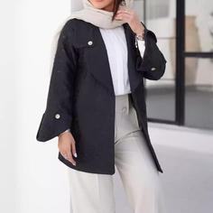 مانتو کتی (آستین برگردان) جنس شانتون درجه یک