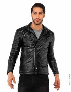 کاپشن چرمی مردانه Imaz مدل 32868