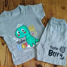 تیشرت شلوارک دایناسور boy