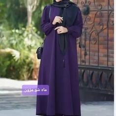 مانتو عبایی کرپ الیزه مدل چینا چیلا ماه شو مزون