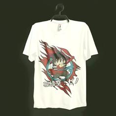 تیشرت سفید طرح انیمه دراگون بال Dragon Ball کد 5