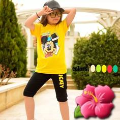 تیشرت شلوارک پسرانه میکی موس سایز 50