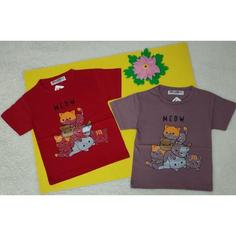 تیشرت تک دخترانه سایز 35 تا 50 دو رنگ زیبا 