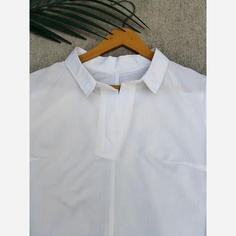 شومیز سفید زیر کتی زیر سارافونی