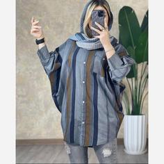 مانتو پانچ راه راه(ارسال رایگان لطفاً قبل از خرید حتماً موجودی بگیرید