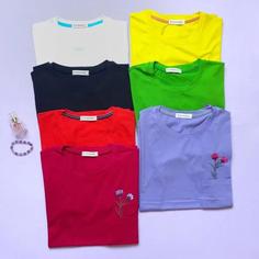 تیشرت جیبدار گلدوزی