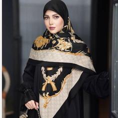 روسری نخی طرح گوچی2 کد 623