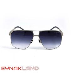 عینک آفتابی مردانه آیس برلین مدل 18019 bruce ps فریم نقره ای خلبانی چند ضعلی تیتانیوم