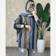 شومیز مانتویی پانچ زیبا و راحت 