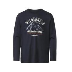 آستین بلند نخی مردانه WILDERNESS کد SL04