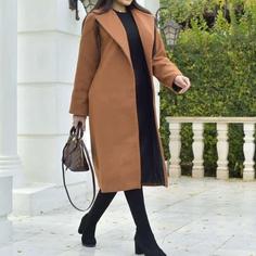 پالتو زنانه فوتر ترک آستر دوزی سایز 36 تا 60 زمستانه ضخیم سنگین 