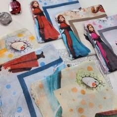 روسری دخترانه آنا السا نخی قواره 70