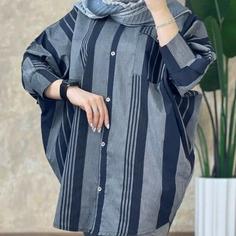 مانتو پانچ تابستانی ، مانتو قواره دار ، مانتو سایز بزرگ