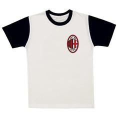 تی شرت آستین کوتاه پسرانه مدل آث میلان A116 رنگ سفید