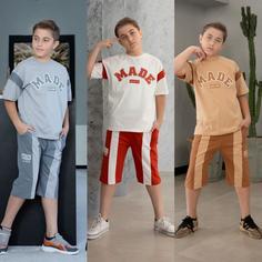 تیشرت شلوارک پسرانه made سایز 45 تا 55