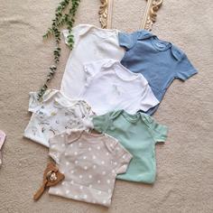 بادی نوزادی دخترانه و پسرانه نخ پنبه وارداتی 