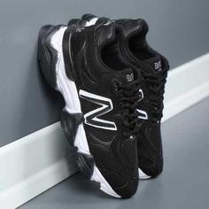 کتونی زنانه اسپرت نیوبالانس 9060 JFG مشکی سفید