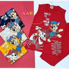 تاپ و شلوارک سایز 50 و 55 پسرانه سگ های نگهبان 