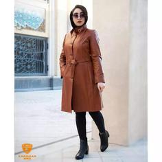 پالتو چرم زنانه مدل دیلا