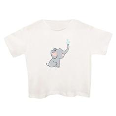 کراپتی شرت آستین کوتاه زنانه مدل فیل کد 8