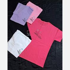 تیشرت راحتی دخترانه و زنانه چاپدار