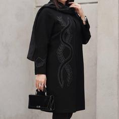 مانتو زنانه گلدوزی درجه یک