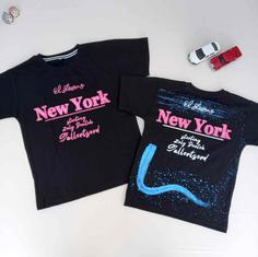 تیشرت پسرانه مشگی NEW YORK سایز50تا65 کد 2002017