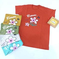 تیشرت دخترانه گل قواره بزرگ
