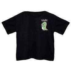 کراپ‌تی شرت آستین کوتاه زنانه مدل دایناسور کد 3مدل 2