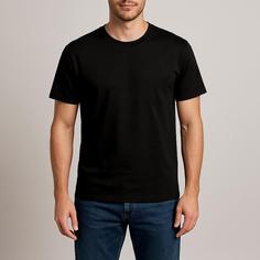 تی شرت آستین کوتاه مردانه مدل پارس رنگ مشکی