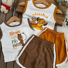 تاپ شورتک پسرانه کارتونی  