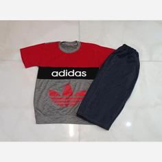 ست تیشرت شلوارک پسرانه adidas