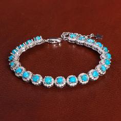 دستبند فیروزه زنانه کد 27955