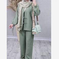مانتو شلوار عروسکی دخترانه زنانه