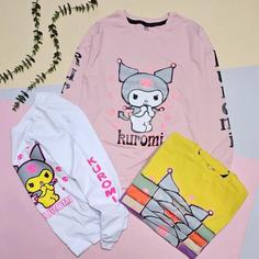 بلوز تک کرومی استین انگلیسی کد:6773