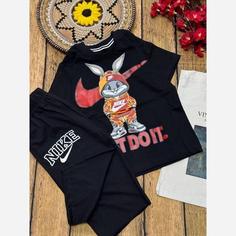 لباس پسرانه، تیشرت شلوارک خرگوش اسپرت، ست پسرانه