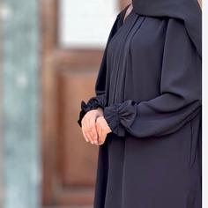 مانتو عبایی استین چین دار680