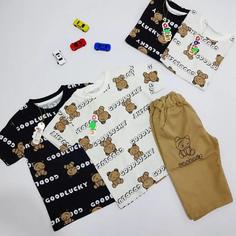 تیشرت شلوارک پسرانه بچگانه طرح تدی