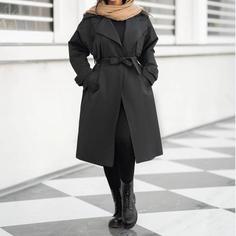 بارانی زنانه آستردار کتان زارا ژیله دار مدل نگین