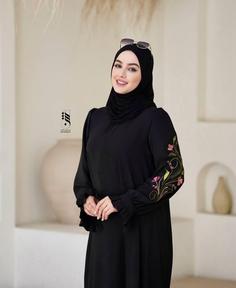 مانتو عبایی زنانه مدل فرشته جنس الیزه درجه یک تنخور بینظیر
