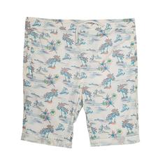 شلوارک راحتی پسرانه تی یو مدل 6387 رنگ شیری