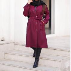 بارانی زنانه آستردار بلند مدل ملکه         
