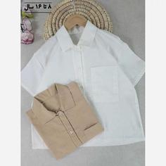 شومیز باکسی لینن دخترانه لیا  8تا16 سال