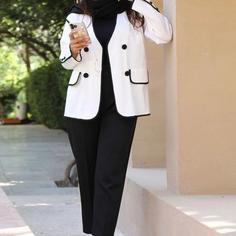  مانتو زنانه کت شلوار مجلسی  کت شلوار زنانه